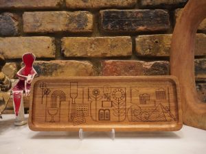 Acacia Wood Passover Story Plaque