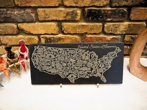Medium USA Adventure Slate