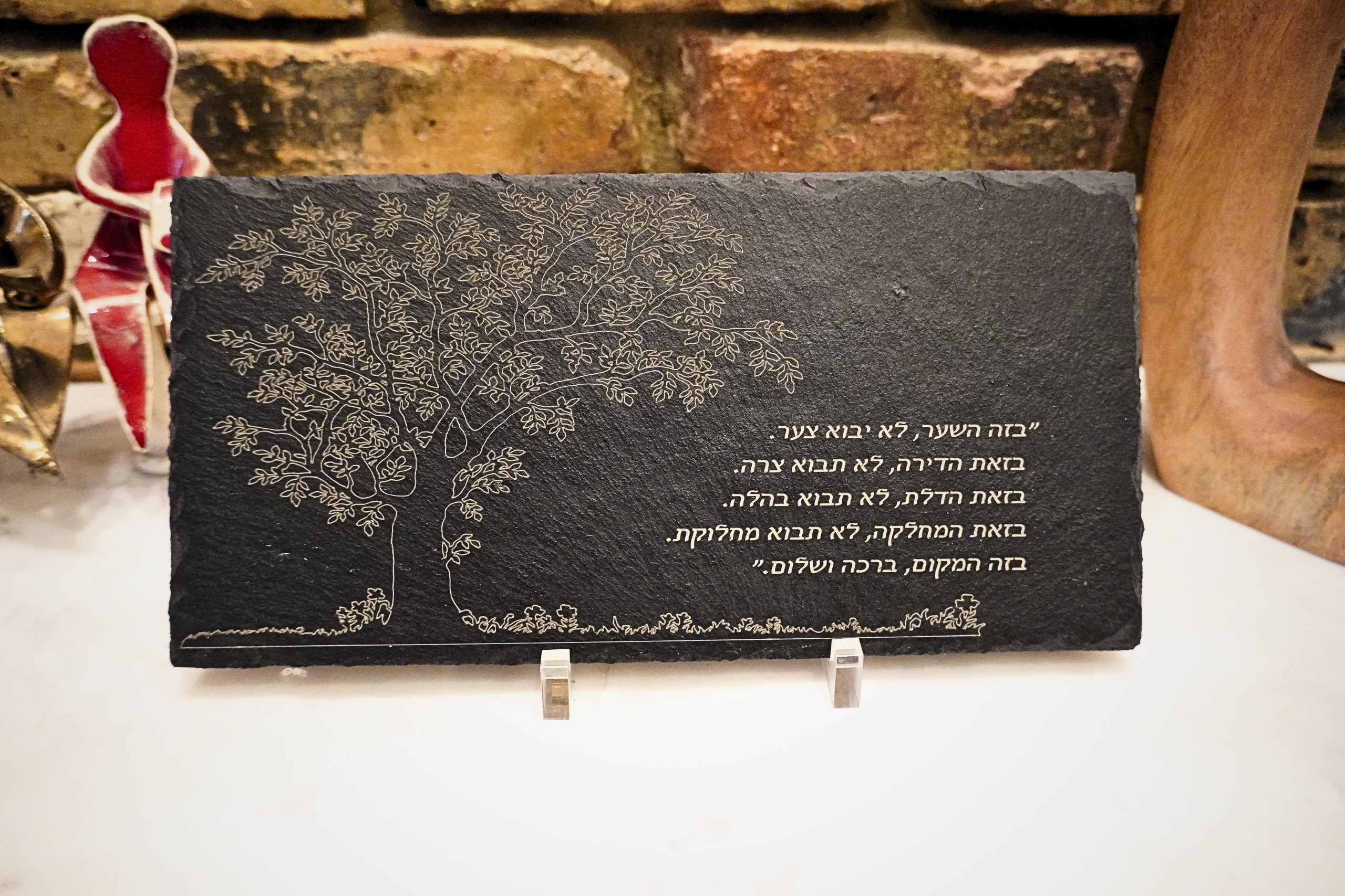 Black Slate Tray/Sign - Image 3