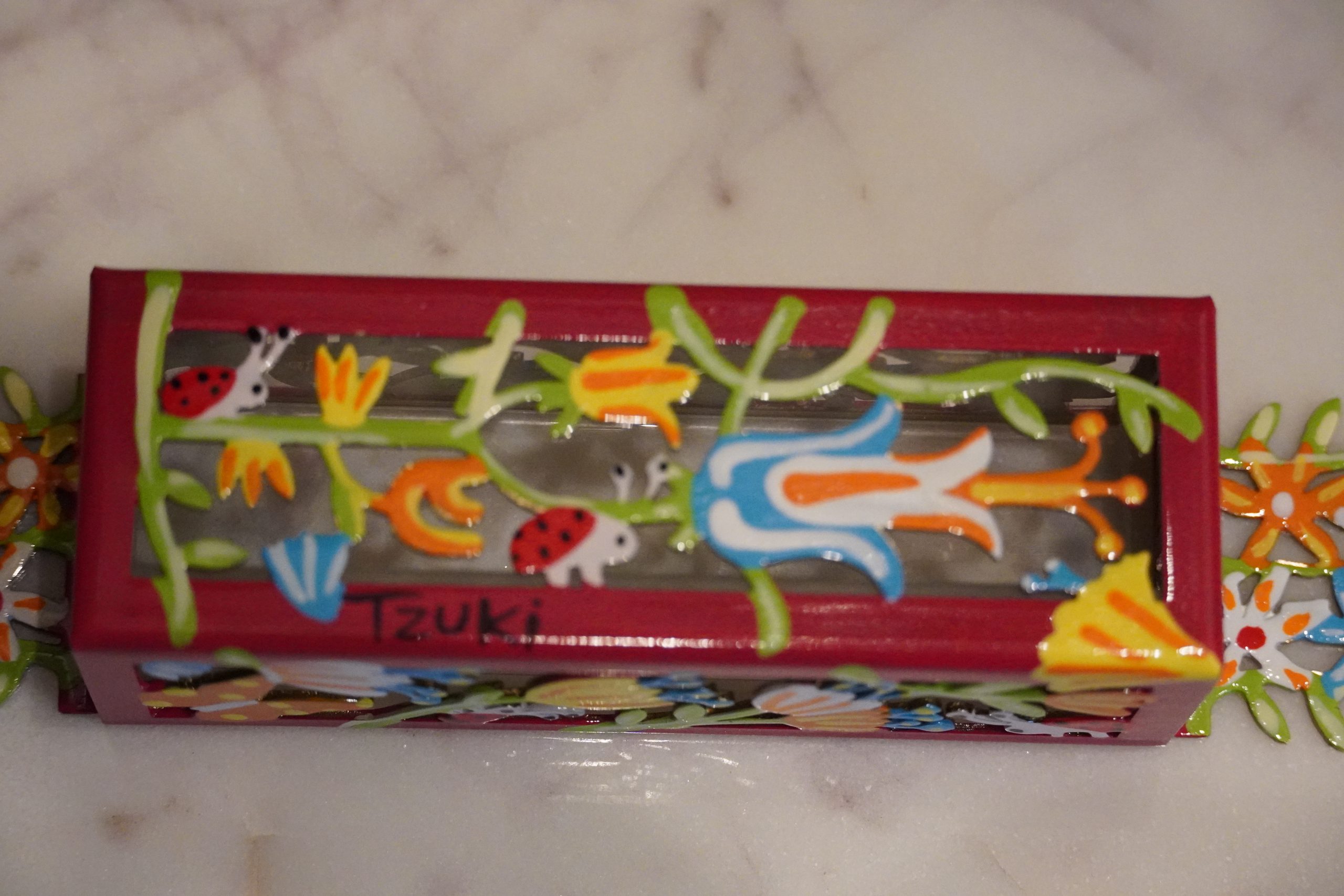 'Enchanted Garden' Large Mezuzah Case - Image 7